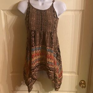 Bohemian Print Sleeveless top
